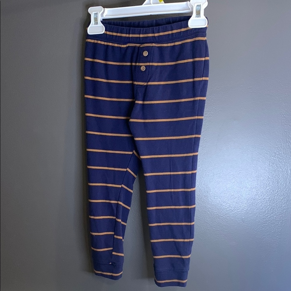 Gymboree Striped Navy and brown Kids Bottoms size 3T